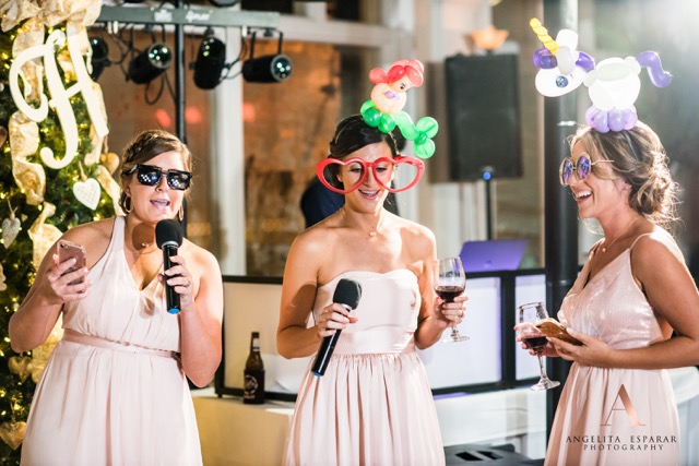 360 video booth at St. Augustine wedding