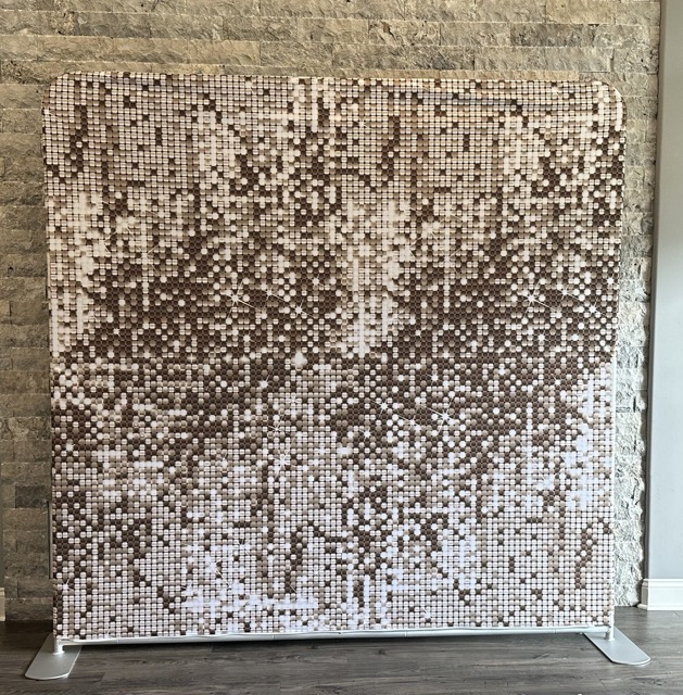 Champagne Sequin background