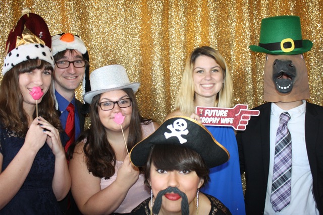 Gold Glitz photobooth background