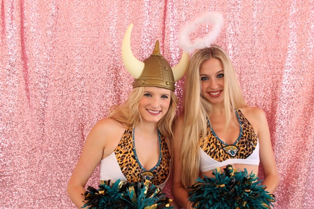 Pink Glitz photobooth background