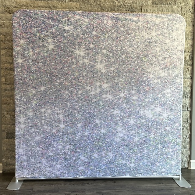 Silver Glitter background