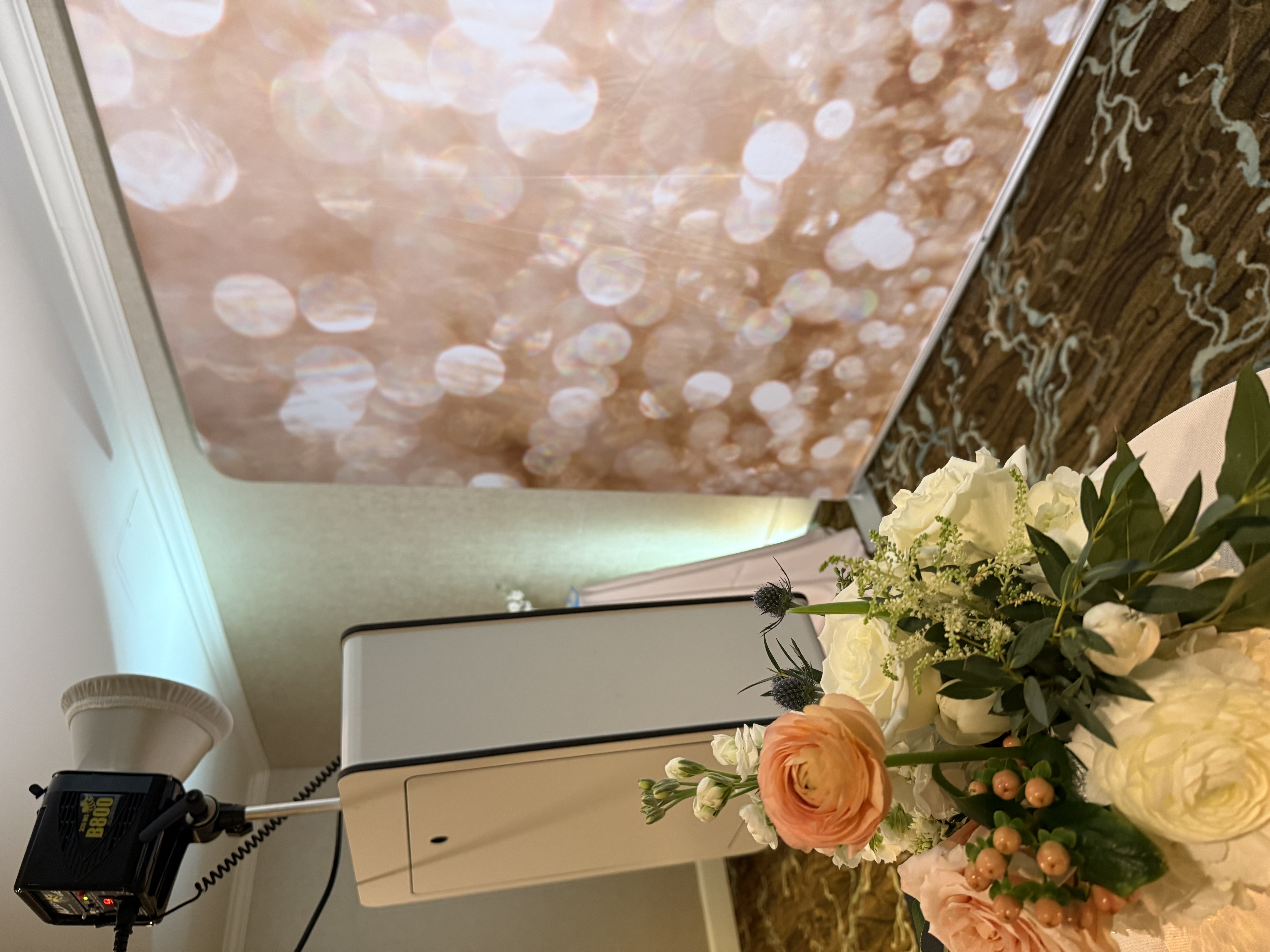 Open Air Photobooth at Wedding Reception