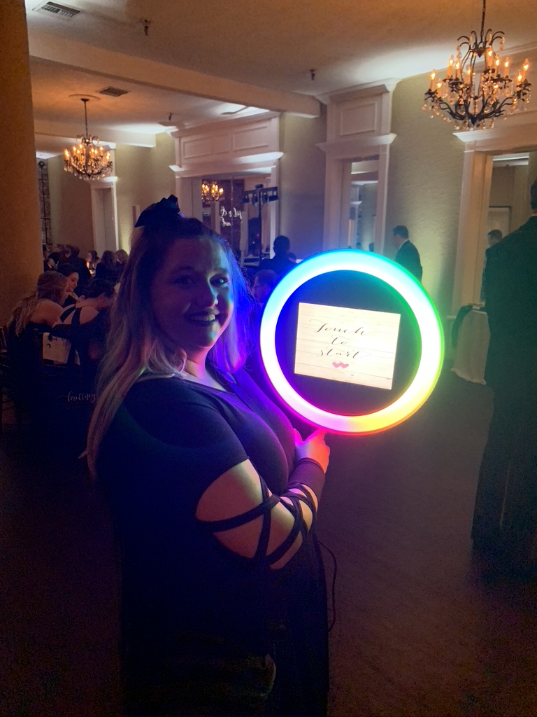 Social Ring Photobooth at Wedding