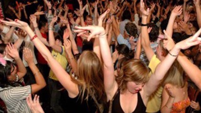 Fun private party with DJ and guests celebrating in Jacksonville FL